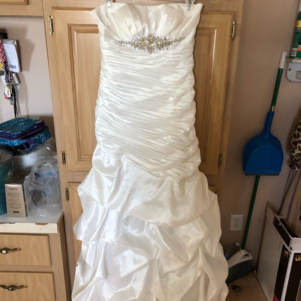 White Formal Dress Size 7/8